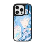 iPhone 16 Pro Mirror Ring Stand Case MagSafe Compatible CHERUBIM BY SAITEMISS