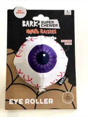 Bark Howl Raisers dog toy - Eye Roller Super Chewer - Large - NEW
