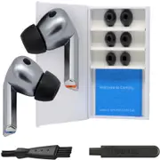 Comply Headphone Ear Tips for Samsung Galaxy Buds3 Pro (Black) [Medium]