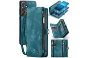 Samsung Galaxy A55 5G CaseMe 008 Wallet with Detachable Cover, 8 Card + Zip Pocket