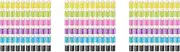 180 Pieces Finger Sponge Daubers Finger Painting Sponge Craft Drawing Sponge Dauber Set for Painting Art Ink Crafts