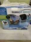 New Polygroup Summer Waves Salt Water System for Above Ground Pools 7000 Gallons