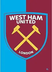 West Ham United FC Crest Poster A2