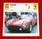 1953-54 Ferrari 375MM Competizione - Edito-Service, SA collector card