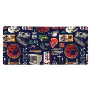 Jurassic Park Retro Icons Gaming Mouse Mat
