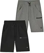 [TONY HAWK] Boys Shorts for Kids | 2 Pack Active Shorts for Boys