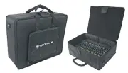 Rockville Pro Mixer Bag w/6 Padded Dividers Fits Allen & Heath ZED-24