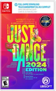 Just Dance 2024 (Code In Box-English/French) for Nintendo Switch [New Video Game