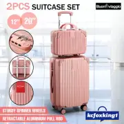 Luggage Suitcase Trolley Set Travel Hard Shell Carry On Bag Cabin Case Lockable