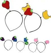 [AUTSUPPL] 6pcs Watermelon Headband Lighters Hair Accessories Organizer Holders Plate Headband Holder for Hairband Storage Rack Headband Holder Organizer Hair Station Organizer
