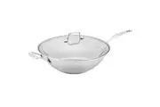 Scanpan Impact 36cm Covered Wok With Lid