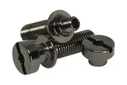 Locking Tailpiece Mounting Studs with US threads - Black Chrome