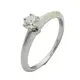 【二手名牌BRAND OFF】Tiffany & Co 蒂芬妮 Tiffany Setting 0.22CT 鑽石 PT950 鉑金戒指