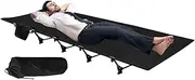 Cots for Sleeping | Portable Bed for Adults | Weight-Bearing Travel Cot Bed for Hiking Hunting Trips RV Beach Outings Guest Sleeping