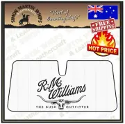 SUN SHADES RM WILLIAMS LONGHORN - EXTRA THICK CAR FRONT VISOR, WINDOW PROTECTOR
