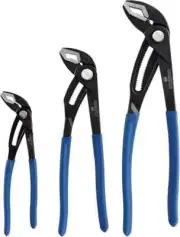 Carlyle 3 pc. Adjustable Jaw Pliers Set PSAJ3 (BRAND NEW SEALED FREE SHIP FEDEX)