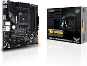 ASUS TUF B550M-PLUS Gaming Motherboard, AMD, AM4, Micro-ATX, 128GB DDR4, 4 DIMM