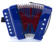 D'Luca Child Button Accordion Blue
