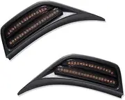 For Jeep For Wrangler Jl Jlu 2018-2021 For Gladiator Jt 2020-2021 2Pcs Front Side Marker Light Turn Signal Lamp Car Side Lights