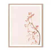 Gentle Motion Framed Printed Wall Art - Timber
