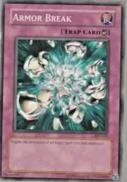 B042 YUGIOH TRAP CARD ARMOR BREAK AST-055