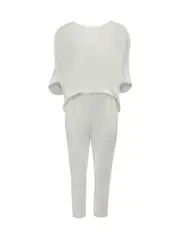 Chalk Batwing Jumpsuit