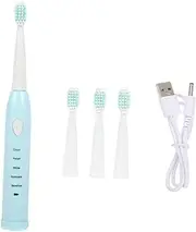 SEWOART Toddler Toothbrush Electric Soft Bristle Boys and Girls Charging Toothbrush Blue 2d Cleaning Brush