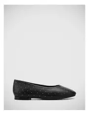 [Wittner] Amadi Leather Ballet Flat in Black