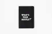 WHAT'S YOUR HUSTLE?® Blank Journal/Planner (For Note Taking, handmade, gift)