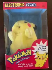 1999 HASBRO POKEMON ELECTRONIC PIKACHU NEW