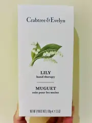 CRABTREE & EVELYN Lily HAND THERAPY CREAM 100g 3.5 OZ NEW BOXED
