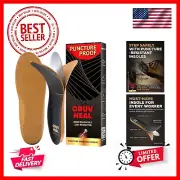 Puncture Resistant Work Insole - Nail Proof - Steel Toe Inserts - Work Boot I...