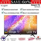 KOGAN 32" SMART ANDROID TV™ HDR LED FULL HD Dolby Google Television USB HDMI New