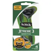 Schick Xtreme 3 Disp Sens Razor 4Pk
