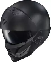 Scorpion CV2-0104 Covert 2 Solid Helmets Md Matte Black