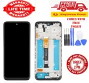 FOR MOTOROLA MOTO G31 LCD OLED DISPLAY+TOUCH SCREEN DIGITIZER FRAME ASSEMBLY