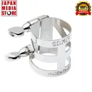 Selmer Alto Saxophone Ligature Silver Plated Metal Mouthpiece Brand NEW