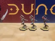 CMON Dune War for Arrakis Fremen Fedaykin Sculpt 2 - PAINTED UPGRADE PACK - NEW