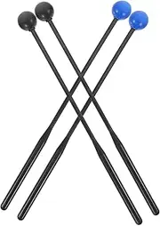 LIGIGWASH Educational Drumsticks Set 4pcs Tongue Drum Mallets Stage Drumsticks Marimba Mallets for Boys and Girls