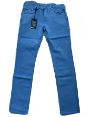 NWT Paige Transcend Mens Slim Straight Jeans - Vintage Blue Rain Size 30