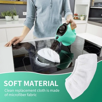10Pcs Steam Mop Pad Replacement for SC1/SC2/SC3 Microfiber Steam Cleaner xisWW