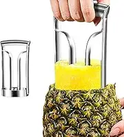 Pineapple Corer | Kitchen Fruit Cutter | Manual 2-in-1 Household Corer Tool for Pineapple, Watermelon, Vegetable, Pepper