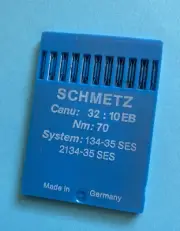 *NOS* 32:10 EB- #70-SCHMETZ-SEWING MACHINE NEEDLES (PK. 10) FREE SHIPPING*