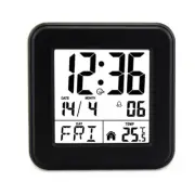 Calendar Alarm Clock,Bedside Voice-Activated Clock with Backlight3688