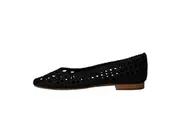 TOMS Briella Black Woven Basket 10022017 Women's