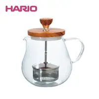 在飛比找樂天市場購物網優惠-《HARIO》橄欖木濾壓茶壺 700ml TEO-70-OV