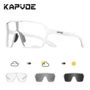 Photochromic Sunglasses Outdoor Night Vision Goggles MTB Driving Cycling Glasses