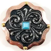 Belle's Copper Finish Concho CON425-J-4