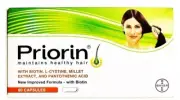 4x Priorin 60 = 240 Capsules Bayer 4x60 = 240 - Hair Growth Loss Treatment NEW