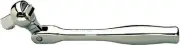 3/8" Drive Compact Flex Head Ratchet Palm Size Low Torque Contour Grip - 5-3/4"